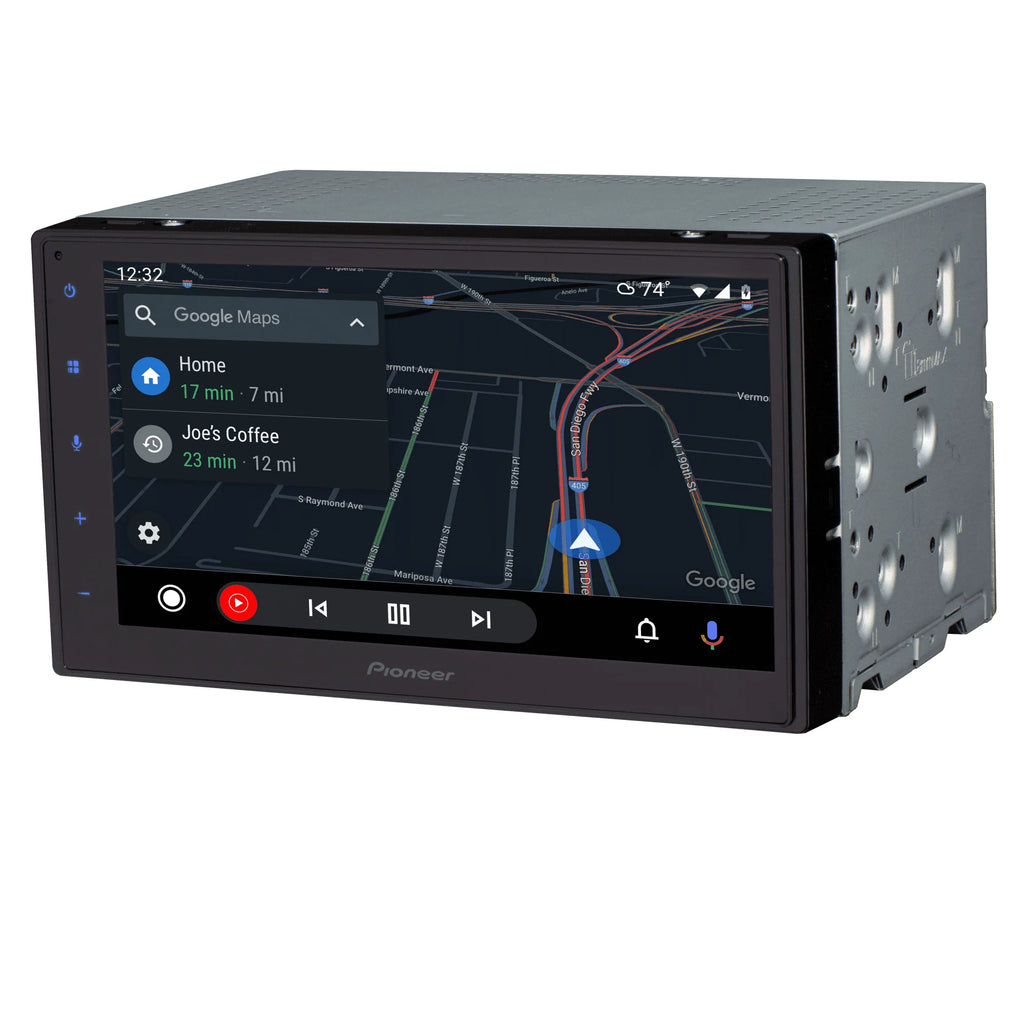 Double Din Digital Media Receiver with 6.8 Touchscreen and Bluetooth H511