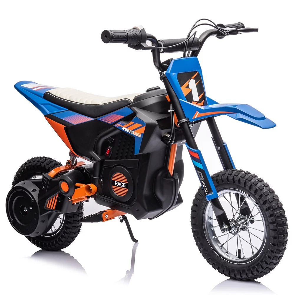 24V 250W Electric Off-Road Motorcycle Green F824273