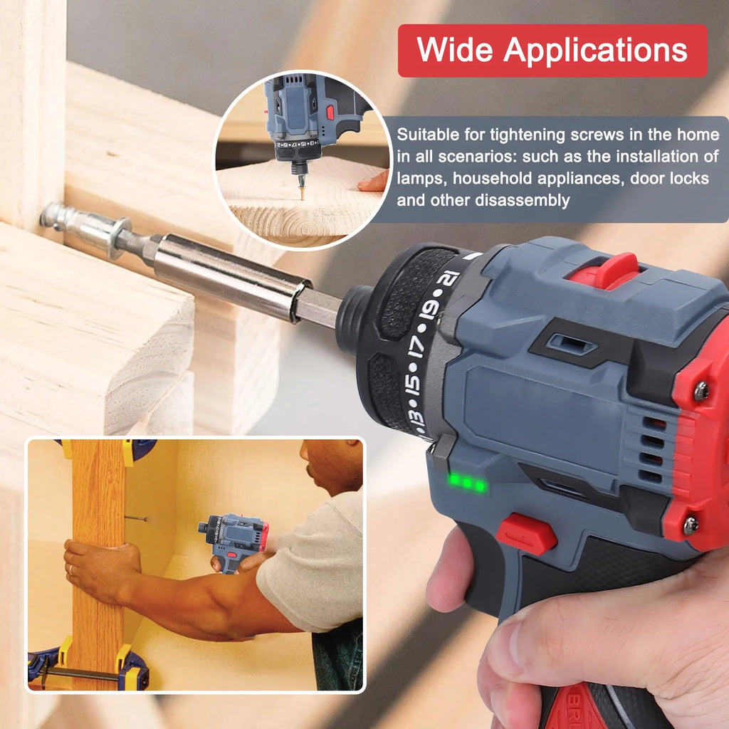16.8V 45Nm Torque Electric Screwdriver K112629