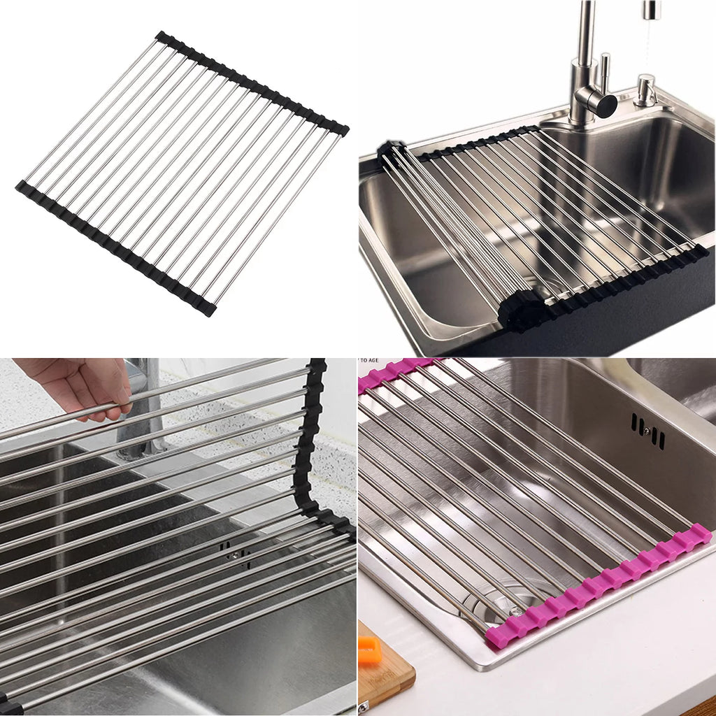 Roll Up Kitchen Sink Drying Rack O320