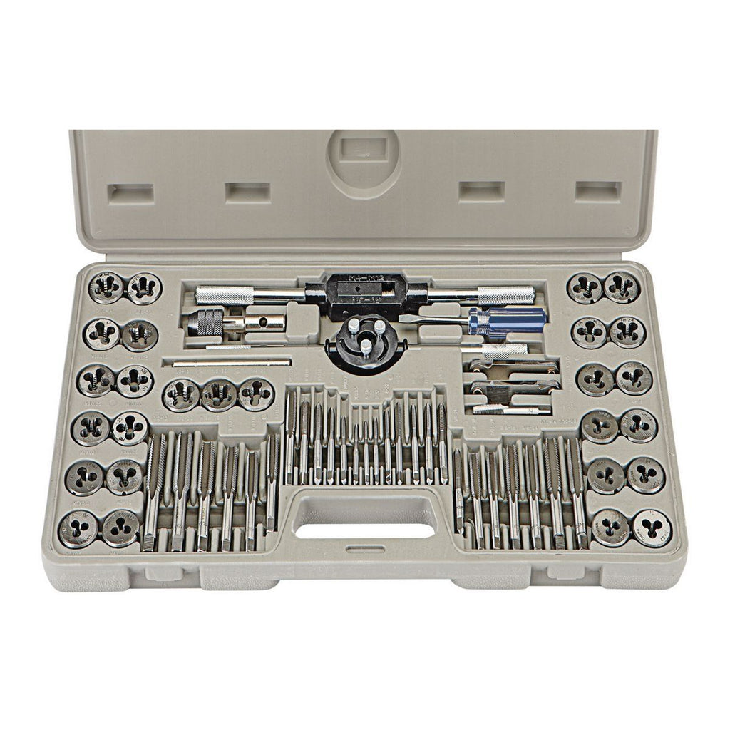 SAE and Metric Tap and Die Set, 60 Piece G756427