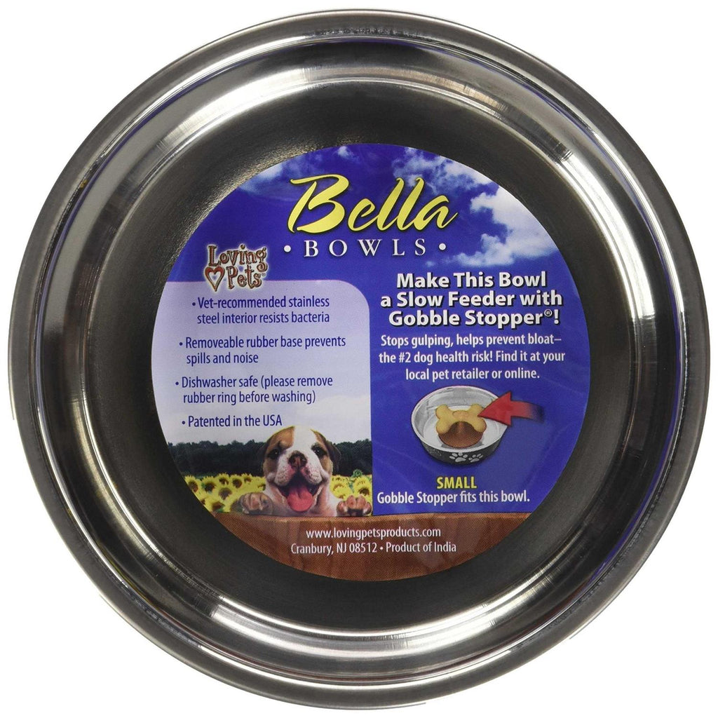 Metallic Pet Bowl W377
