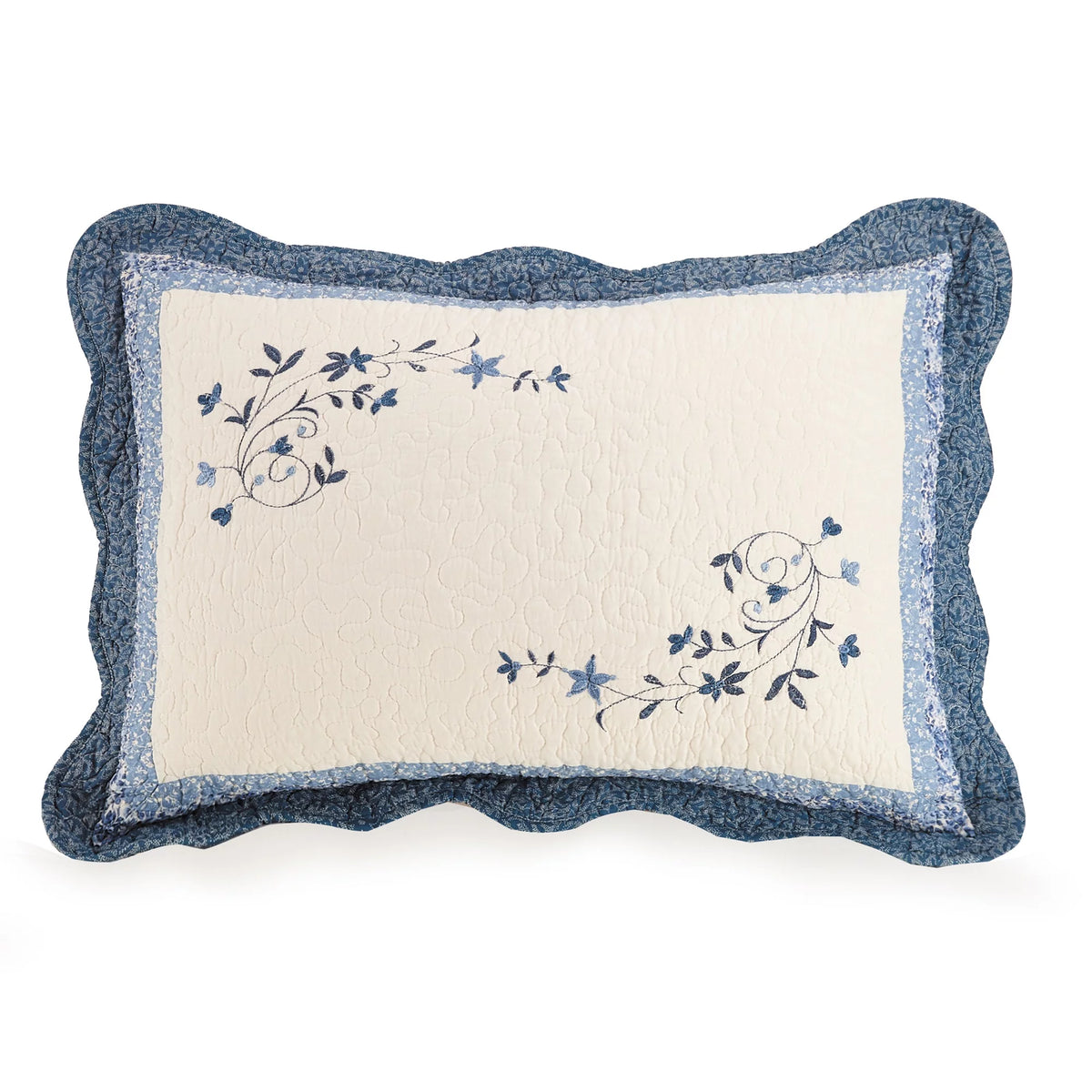 Blue Bedspread P483