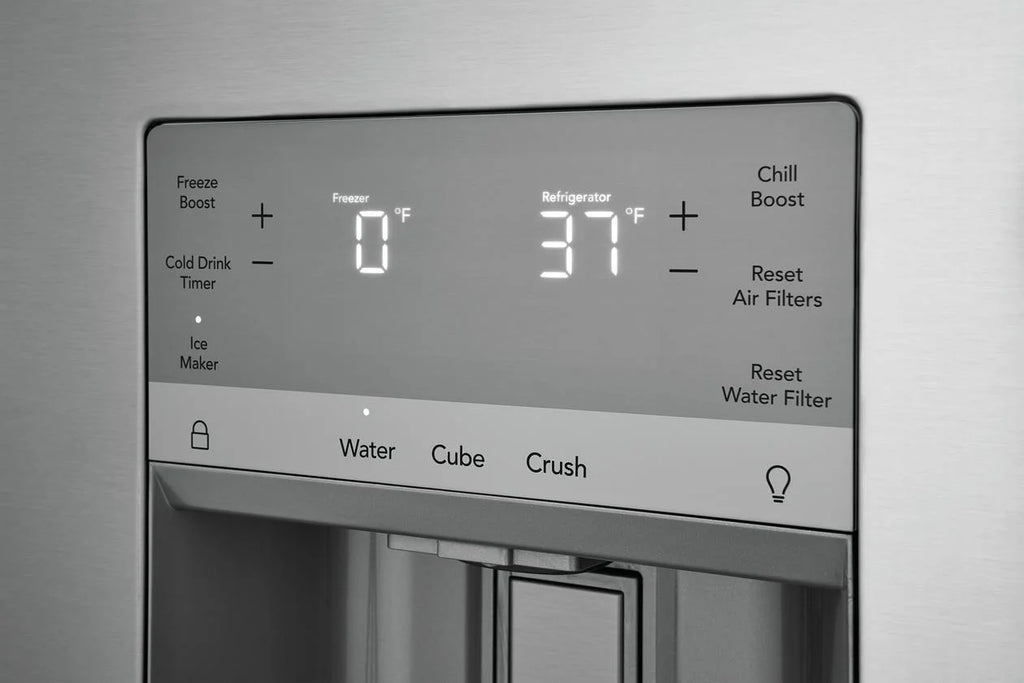 27.8 Cu. Ft. Black Stainless French Door Refrigerator L710569