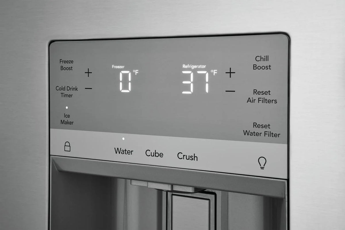 27.8 Cu. Ft. Black Stainless French Door Refrigerator L710569