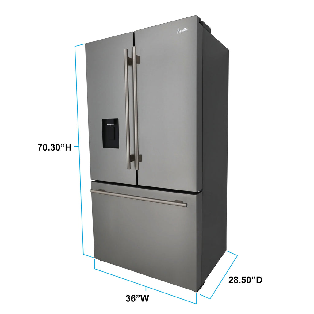 Stainless Steel Refrigerator, 22.1 cu ft E550480